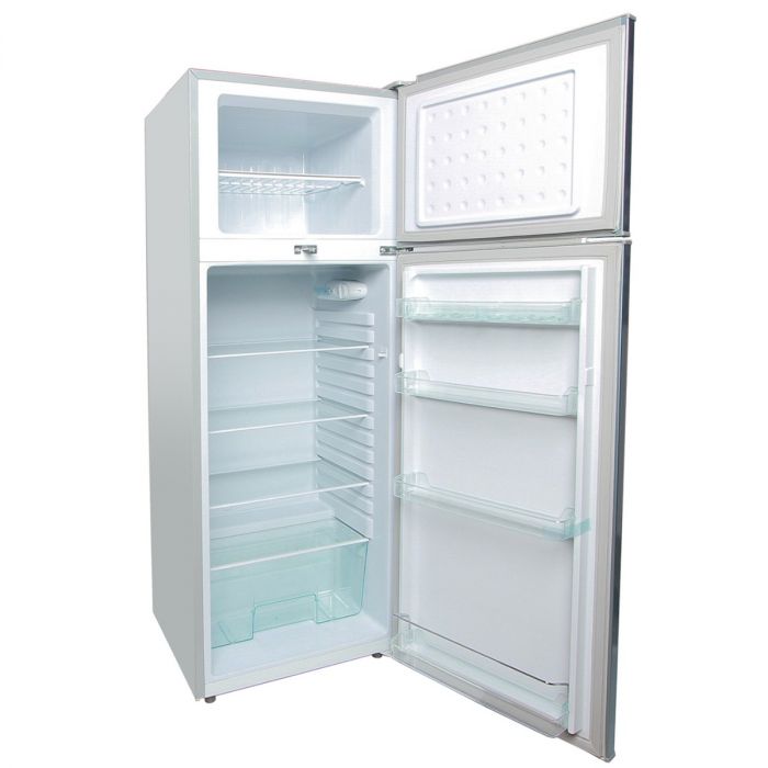 Ramtons 213 Liters 2 Door Direct Cool Fridge, Mar Silver- RF/244