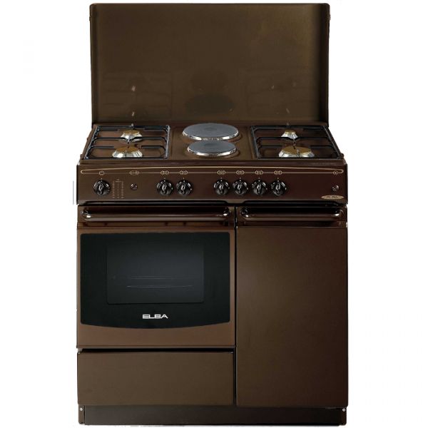 4G+2E 86X50 Dark Brown Cooker- EB/114