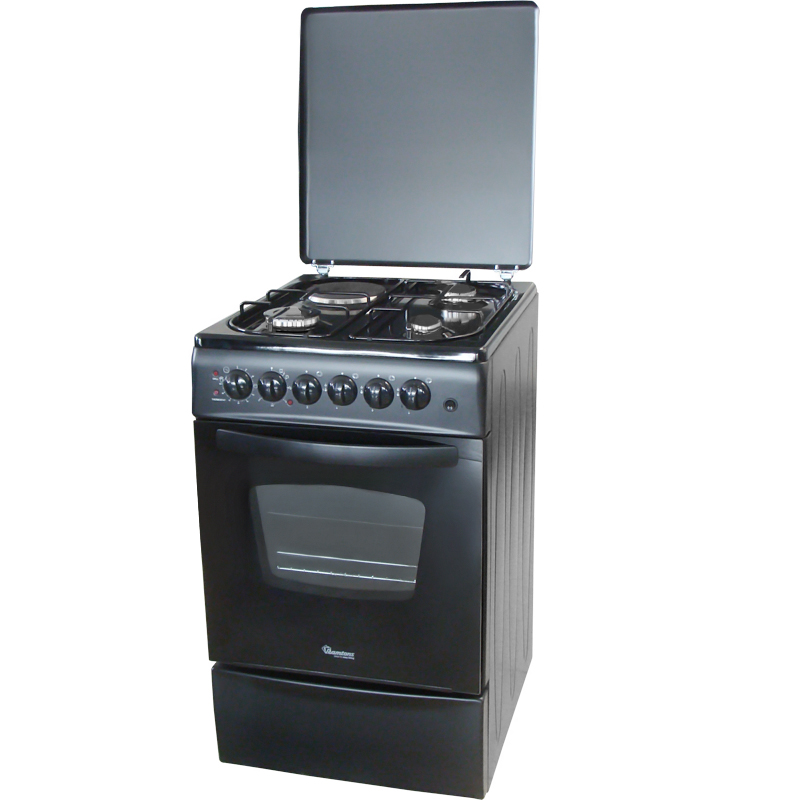 3g 1e 60x60 Euro Black Cooker Rf 407 Ramtons